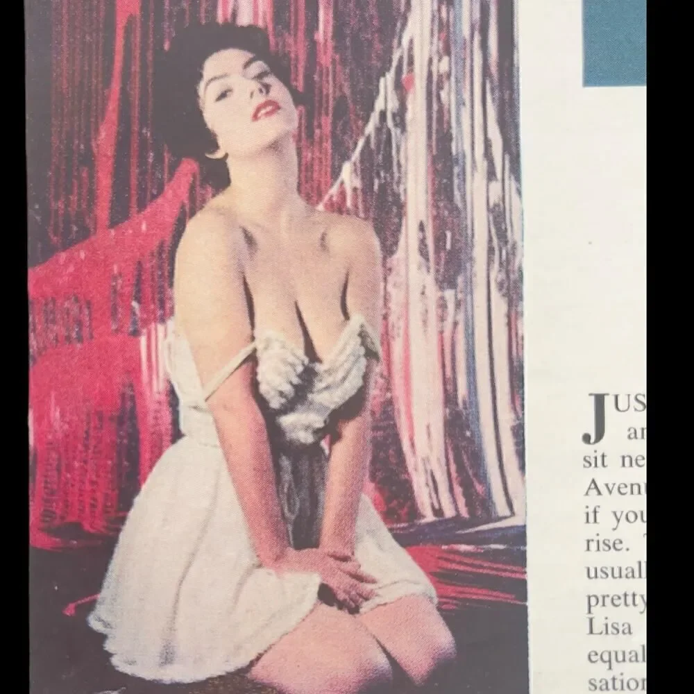 Vintage June 1958 Escapade Magazine: Nelson Algren, Washington DC Cheesecake